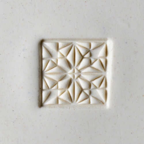 Scl-022 Large Round Stamp &#8211; Quilt Block 1