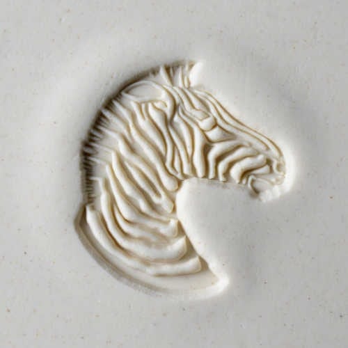 Scl-026 Large Round Stamp &#8211; Zebra