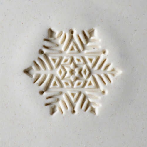 Scl-029 Large Round Stamp &#8211; Snowflake 2