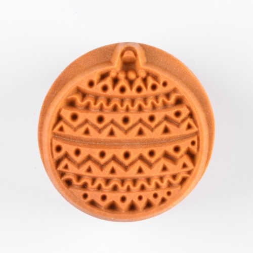 Scl-030 Large Round Stamp – Ornament