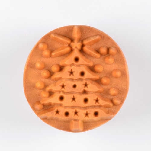 Scl-034 Large Round Stamp &#8211; Christmas Tree