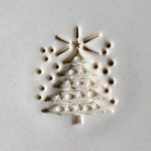 Scl-034 Large Round Stamp &#8211; Christmas Tree