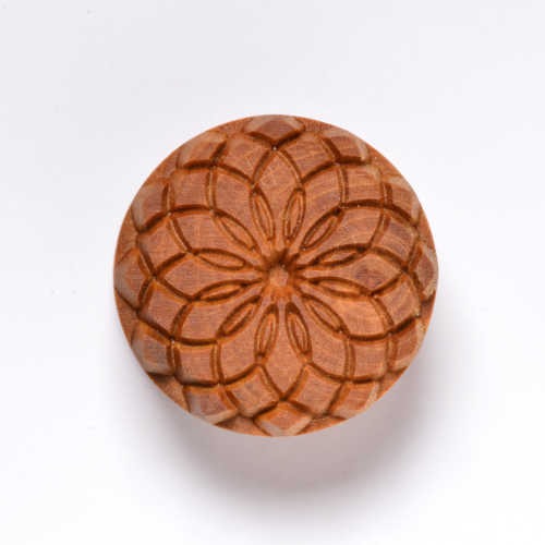 Scl-036 Large Round Stamp – Circle Spiral