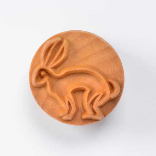 Scl-041 Large Round Stamp – Rabbit