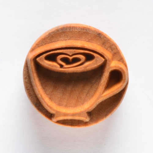 Scl-058 Large Round Stamp – Latte Love