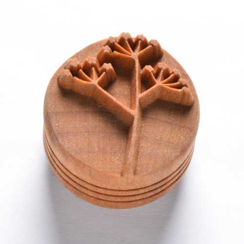 Scl-097 Large Round Stamp – Milkweed