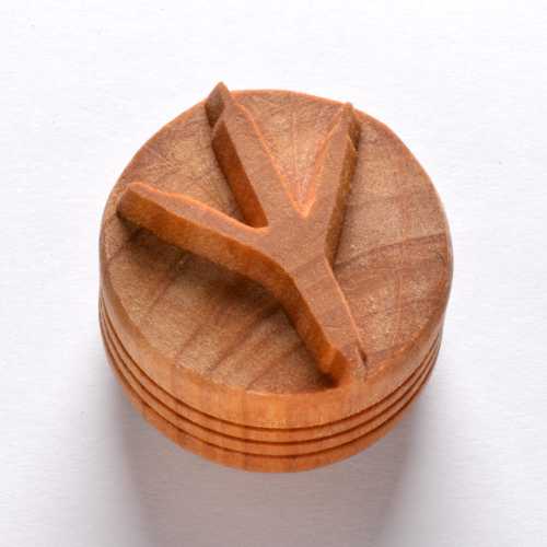 Scl-102 Large Round Stamp &#8211; Chicken Footprint