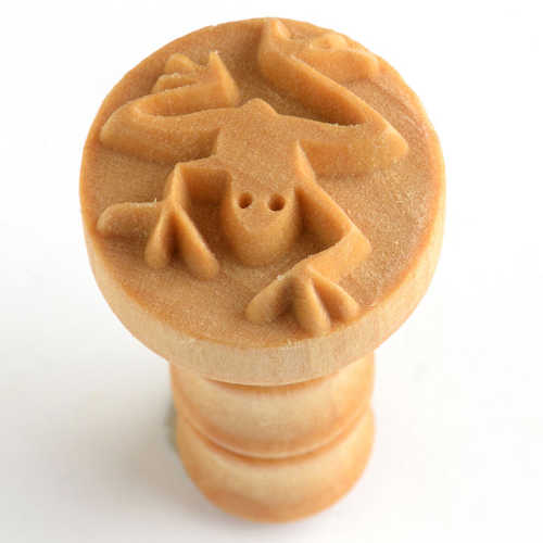Scm-007 Medium Round Stamp – Dancing Frog