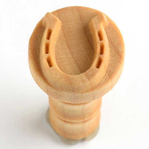 Scm-023 Medium Round Stamp – Horseshoe