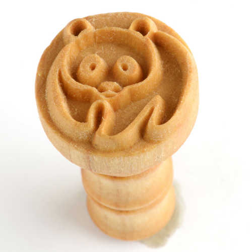 Scm-025 Medium Round Stamp &#8211; Panda