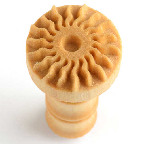 Scm-087 Medium Round Stamp – Aztec Sun