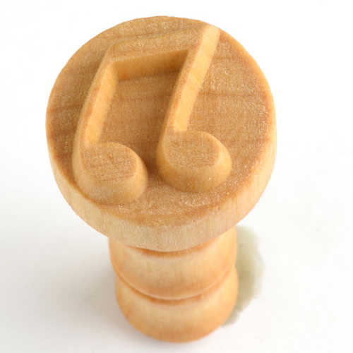 Scm-110 Medium Round Stamp – Eighth Note