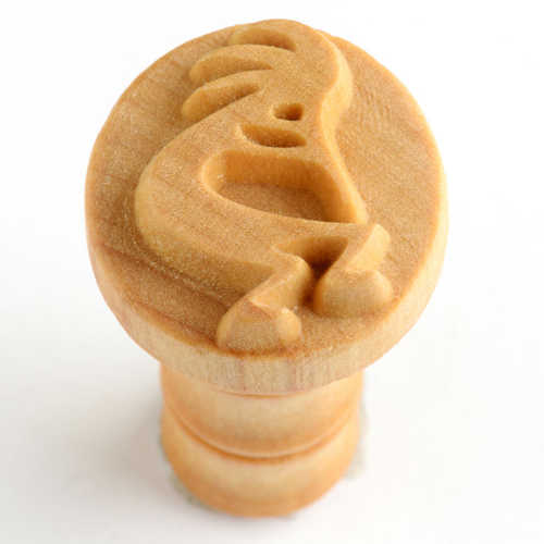 Scm-111 Medium Round Stamp – Kokopelli