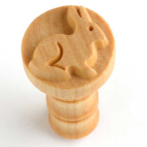 Scm-142 Medium Round Stamp &#8211; Rabbit