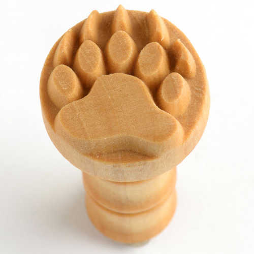 Scm-151 Medium Round Stamp – Bear Claw
