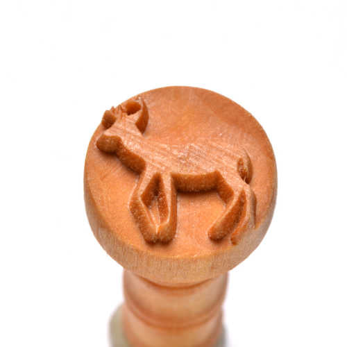 Scm-186 Medium Round &#8211; Deer Profile