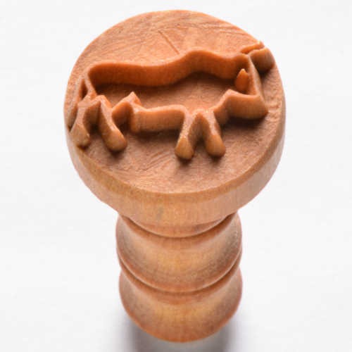Scm-199 Medium Round Stamp – Lascaux Bull