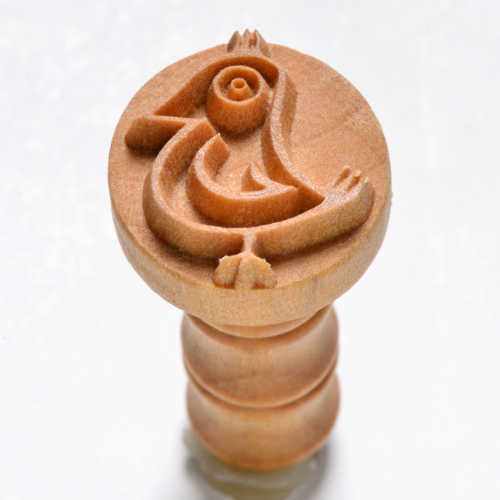Scm-206 Medium Round Stamp – Cartoon Bird