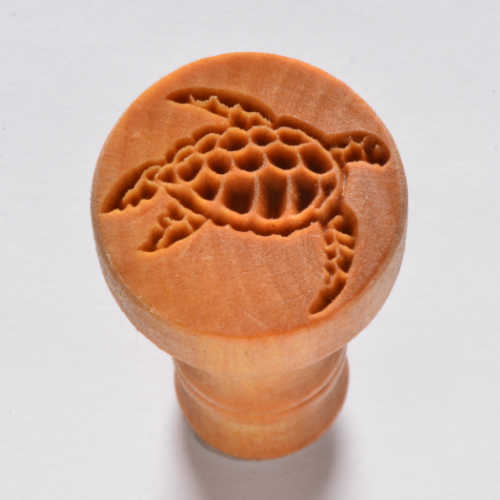Scm-215 Medium Round Stamp – Sea Turtle 2