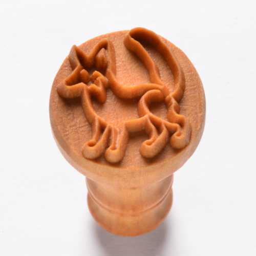 Scm-248 Medium Round Stamp &#8211; Fox