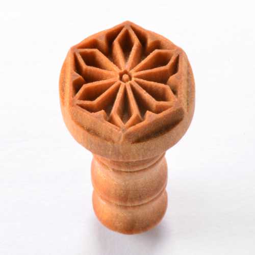 Scm-250 Medium Round Stamp – Snowflake 3