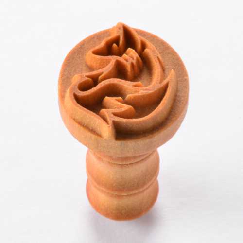 Scm-251 Medium Round Stamp – Resting Fox