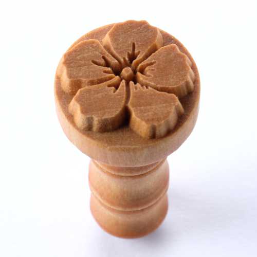 Scm-256 Medium Round Stamp – Hibiscus Flower