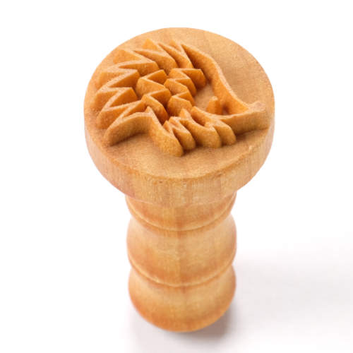 Scm-268 Medium Round Stamp – Hedgehog