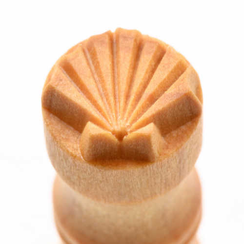 Scs-042   Small Round Stamp &#8211; Sea Shell