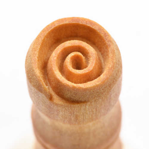 Scs-116 Small Round Stamp – Spiral 1