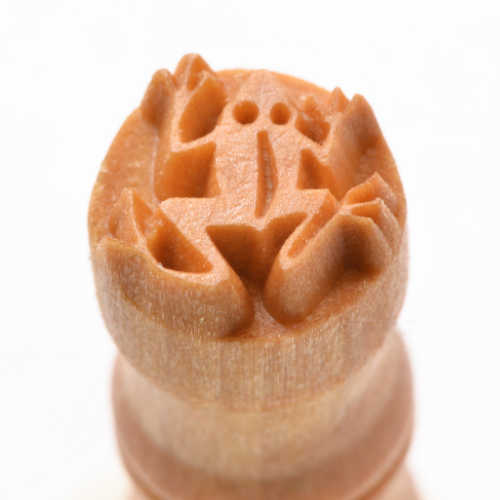 Scs-156 Small Round Stamp &#8211; Dancing Frog