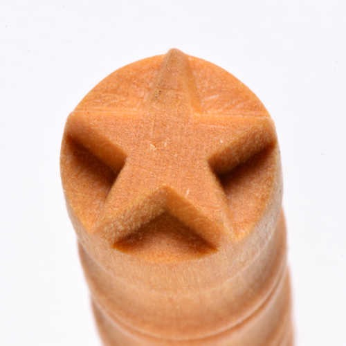Scs-163 Small Round Stamp – Texas Star