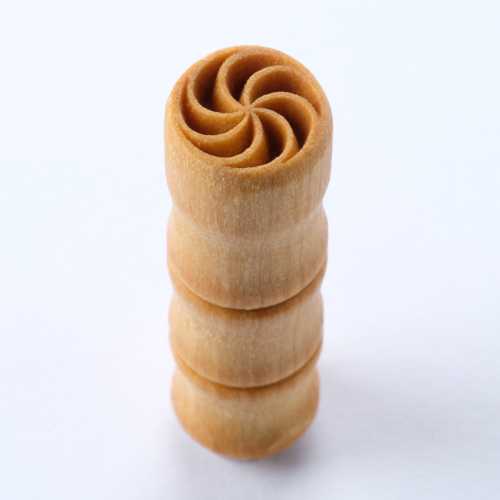 Scs-186 Small Round Stamp &#8211; Rotating Star