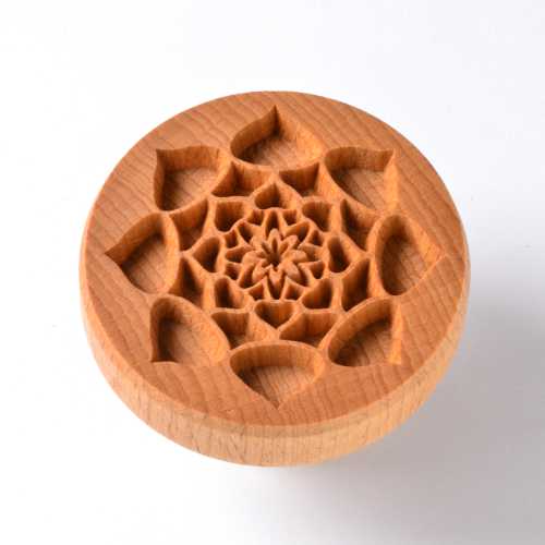 Scxl-045 Extra Large Round Stamp – Lotus Mandala