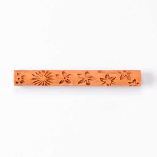 Hand TW-022 Flower Clay Texture Roller