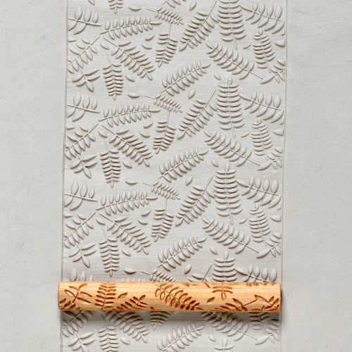 Twig Roller Fern Leaves