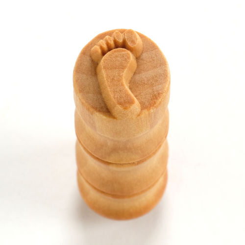 Scs-213 Small Round Stamp &#8211; Right Footprint