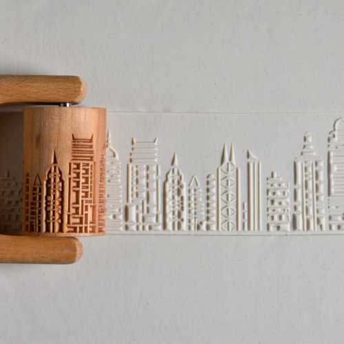 RL-015 Large Handle Roller &#8211; Cityscape