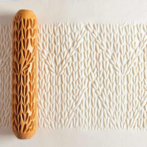 BHR-164 Big Hand Roller – Zig Zag Knit Stitch