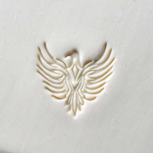 Scl-085 Large Round Stamp &#8211; Phoenix