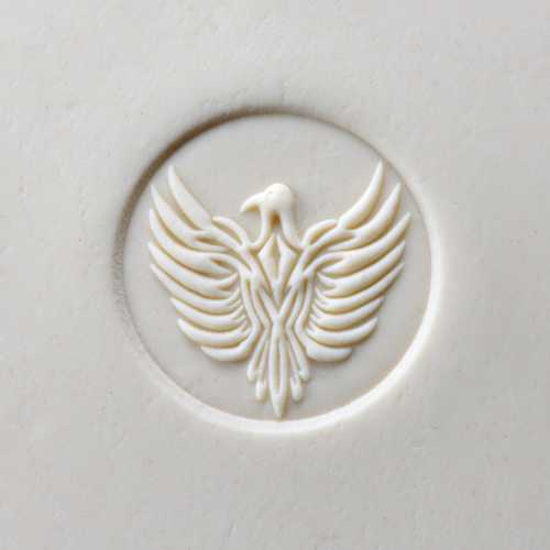 Scl-086 Large Round Stamp &#8211; Phoenix 2