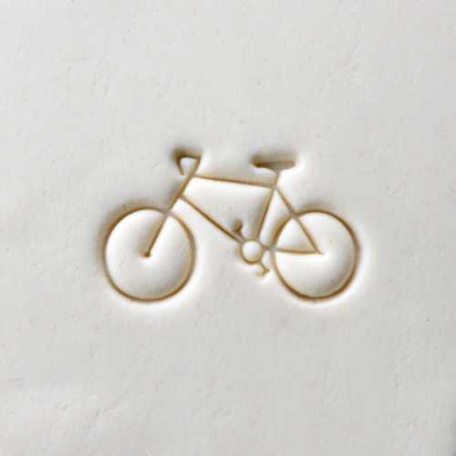 Scl-092 Large Round Stamp &#8211; Road Bike