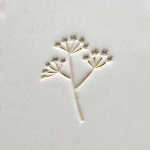 Scl-097 Large Round Stamp &#8211; Milkweed