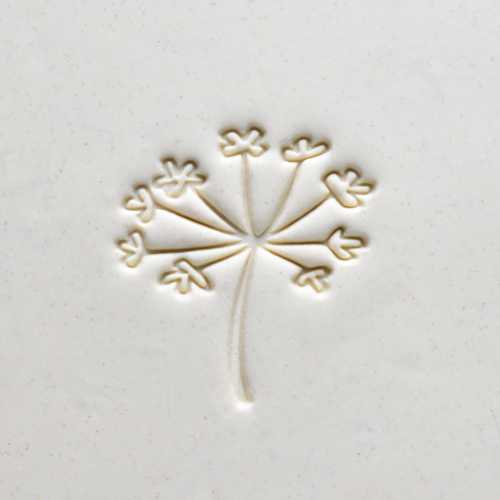 Scl-098 Large Round Stamp &#8211; Common Milkweed