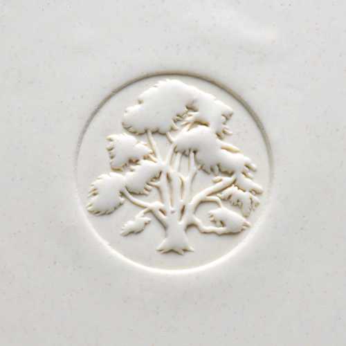 Scl-099 Large Round Stamp &#8211; Atlas Cedar Tree