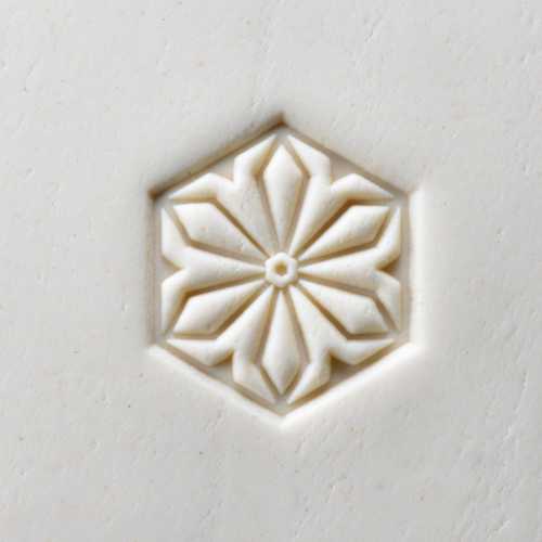Scl-105 Large Round Stamp &#8211; Snowflake 3