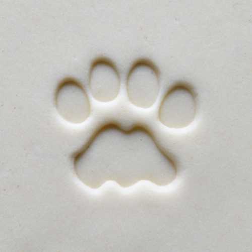 Scm-241 Medium Round Stamp &#8211; Cat Paw Print