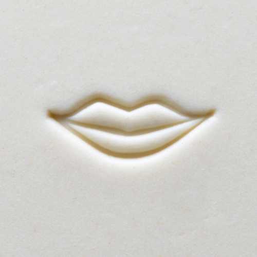 Scm-243 Medium Round Stamp &#8211; Lips