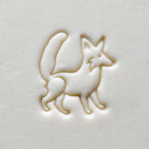 Scm-248 Medium Round Stamp &#8211; Fox
