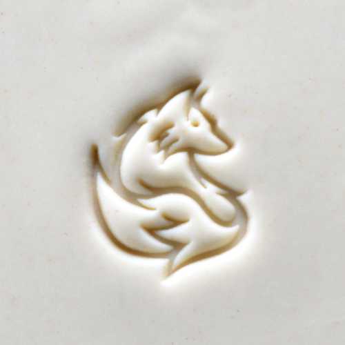 Scm-251 Medium Round Stamp &#8211; Resting Fox